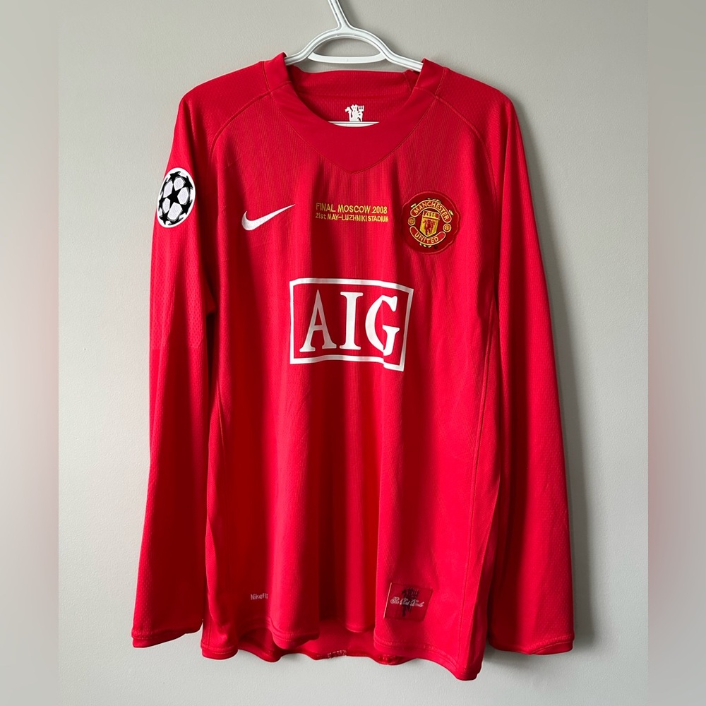 Cristiano Ronaldo Manchester United Champions League Final 2008 New Men’s Jersey